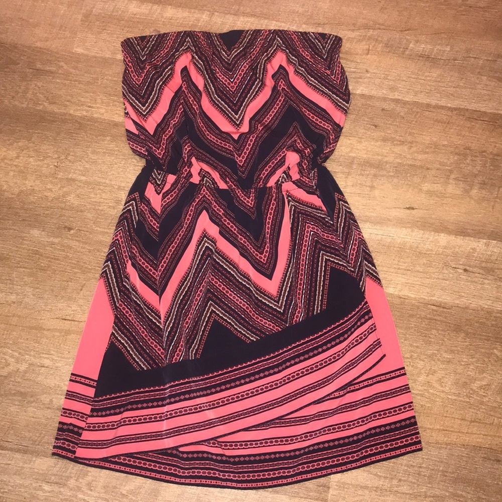 Strapless dress